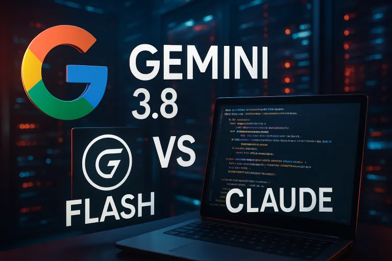 Google prepara Gemini 3.8 Flash con mejoras de programación para plantar cara a Claude