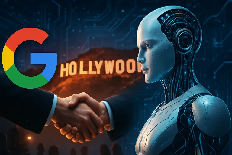 Google quiere cerrar acuerdos con Hollywood para entrenar su IA con películas y personajes famosos