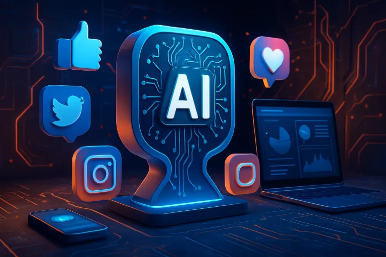 herramientas de inteligencia artificial para redes sociales