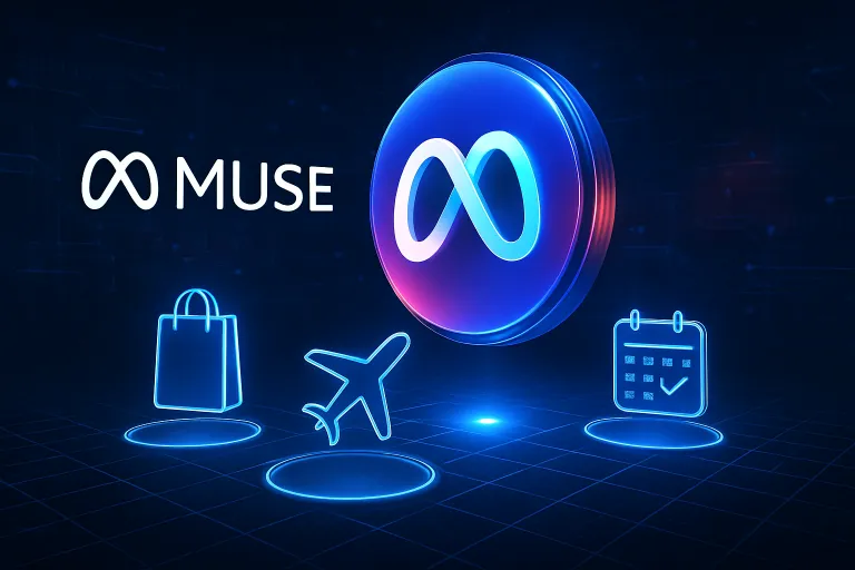 Meta lanza Muse, su nuevo agente de IA capaz de comprar, reservar viajes y realizar tareas por el usuario