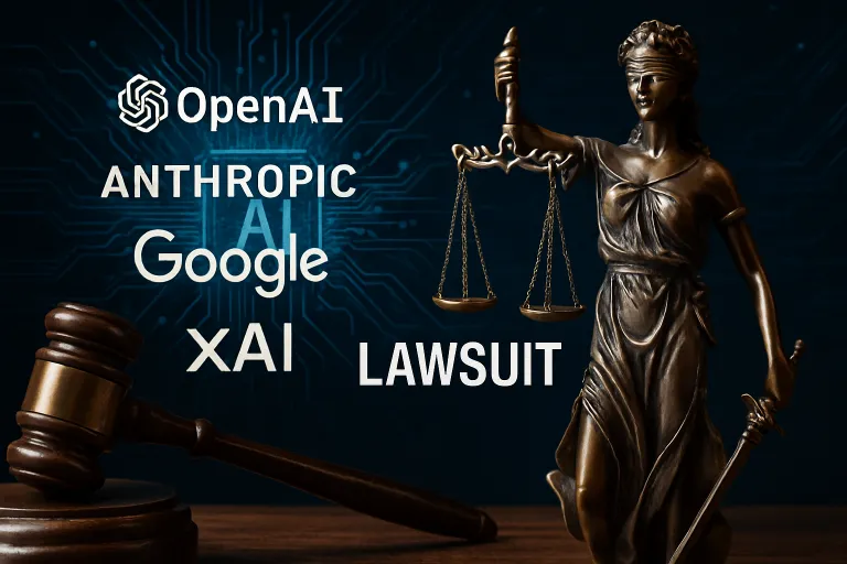 OpenAI, Anthropic, Google y xAI afrontan una demanda por un supuesto acuerdo para frenar el desarrollo de la IA