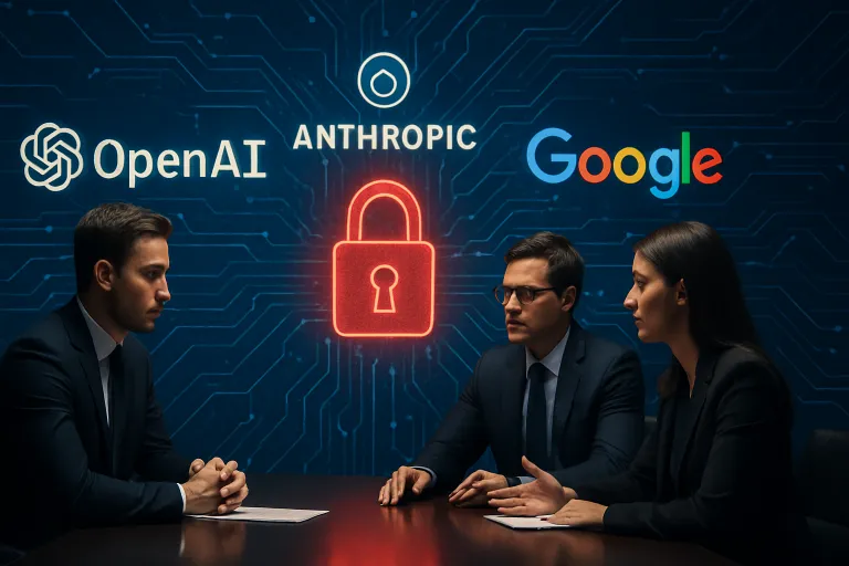 OpenAI, Anthropic y Google llevan semanas negociando cómo frenar los riesgos de la IA avanzada