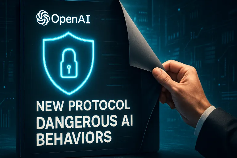 OpenAI crea un nuevo protocolo para revelar públicamente comportamientos peligrosos de sus modelos de IA