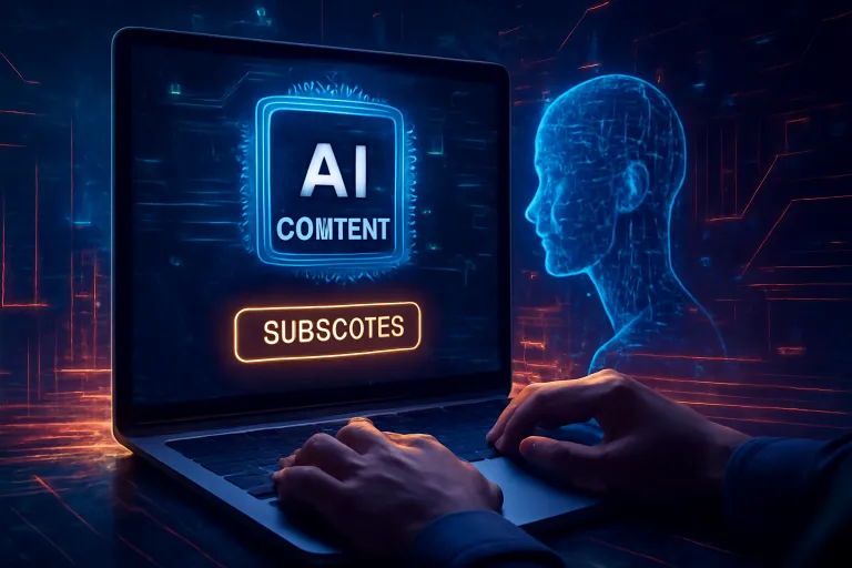 plataforma de suscripcion para generacion de contenido con ia