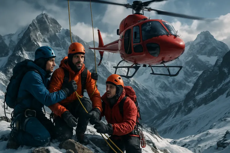 Tres alpinistas acaban rescatados después de confiar en Gemini para planificar su ruta