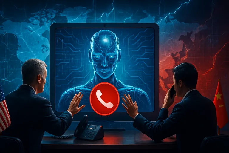 Estados Unidos quiere un canal de emergencia con China para incidentes de inteligencia artificial